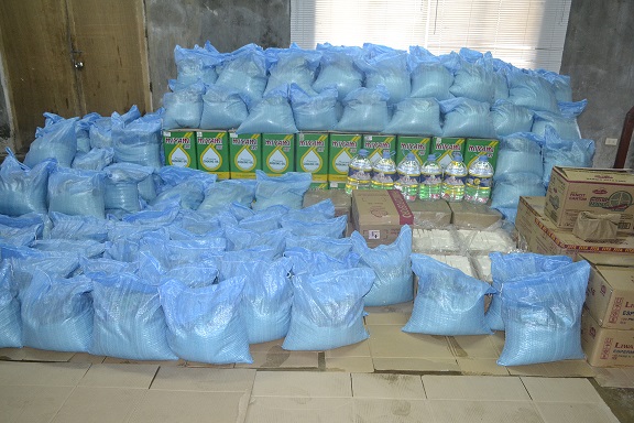 Rice, water, coconut oil, soaps and more to be brought to typhoon victims photo